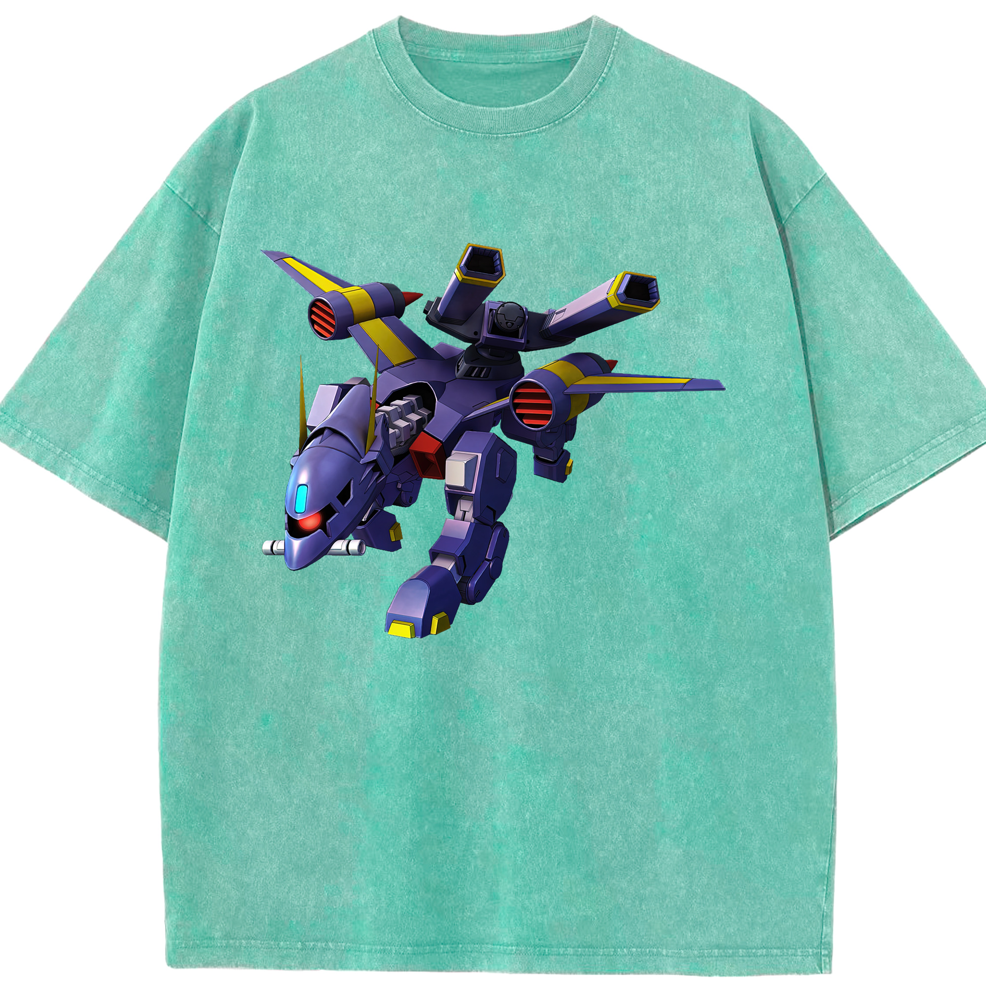 （画像用） 機動戦士ガンダム Mobile Suit Gundam 綿100% ヴィンテージ風 半袖Tシャツ（フロントプリント）